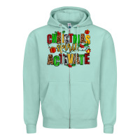 Seafoam christmas spirit activate Zipper Hoodie - AdoDesignShop