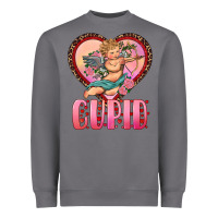 Cupid Heart Heavyweight Sweatshirt | Teevron