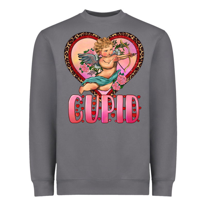 Cupid Heart Heavyweight Sweatshirt by RanaPortraitStore | Teevron