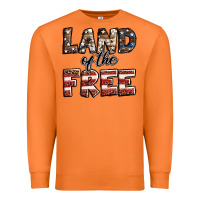 Carrot Land of the free America western pattern Premium Sweatshirt - Jasminsmagicworld