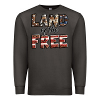 Smoke Land of the free America western pattern Premium Sweatshirt - Jasminsmagicworld
