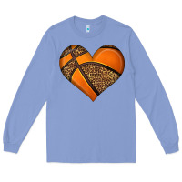 Colony Blue basketball heart Long Sleeve Tee - HRA Design Shop