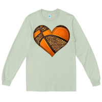 Matcha basketball heart Long Sleeve Tee - HRA Design Shop
