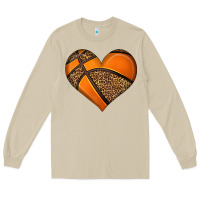 Mushroom basketball heart Long Sleeve Tee - HRA Design Shop