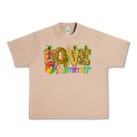 Burro love summer with pineapple Urban Heavy Tee - texasbilliewilder