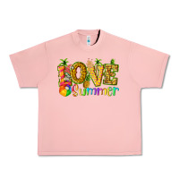 Salmon love summer with pineapple Urban Heavy Tee - texasbilliewilder