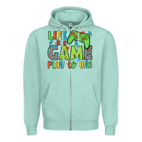 Seafoam life is a game play to win Zipper Hoodie - JahusDesignShop