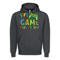 Smoke life is a game play to win Zipper Hoodie - JahusDesignShop