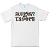 White armed forces day support our troops Premium Tee - Artiststas