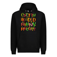 Black cotton headed ninny muggins Premium Hoodie - MaliasSmallBusiness