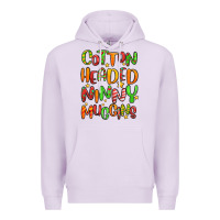 Lilac cotton headed ninny muggins Premium Hoodie - MaliasSmallBusiness