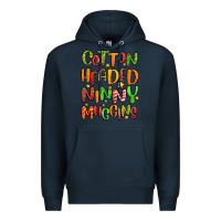 Navy cotton headed ninny muggins Premium Hoodie - MaliasSmallBusiness