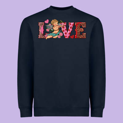 Heavyweight Sweatshirt love cupid