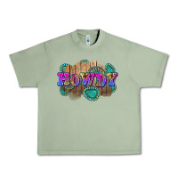 Oil Green howdy Urban Heavy Tee - Zillion Design Studio