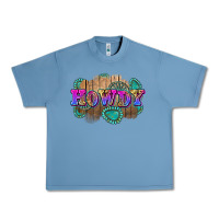 Pebble Blue howdy Urban Heavy Tee - Zillion Design Studio