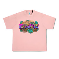 Salmon howdy Urban Heavy Tee - Zillion Design Studio