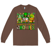 Chestnut St. Patrick's Day shamrockin' with my gnomies Long Sleeve Tee - Neo Western