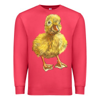 Cardinal Baby Duck Premium Sweatshirt - LillyAllenDesigns