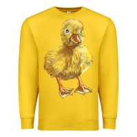 Lemon Baby Duck Premium Sweatshirt - LillyAllenDesigns