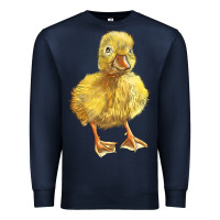 Navy Baby Duck Premium Sweatshirt - LillyAllenDesigns