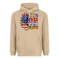 Mushroom home of the free because of the brave Heavyweight Hoodie - NancyCooperArtShop