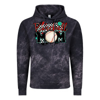 Cloud Black baseball mom Vintage Hoodie - MaliasSmallBusiness