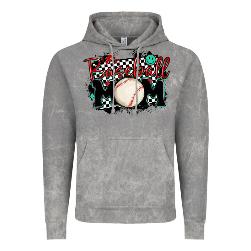 Baseball Mom Vintage Hoodie by MaliasSmallBusiness | Teevron