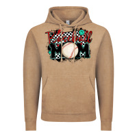 Vintage Coffee baseball mom Vintage Hoodie - MaliasSmallBusiness