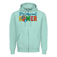 Seafoam professional gamer Zipper Hoodie - JahusDesignShop