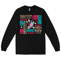 Black dentist Long Sleeve Tee - AdoDesignShop