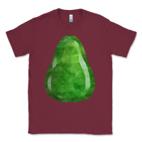 Burgundy avocado fa element Classic Tee - FaDigitalArtStudio