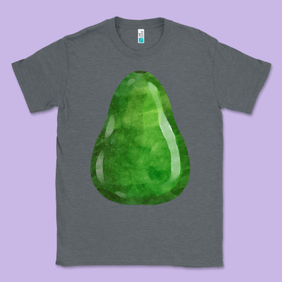 Avocado Fa Element Classic Tee Designed By Fadigitalartstudio
