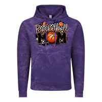 Cloud Purple basketball mom Vintage Hoodie - MaliasSmallBusiness