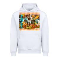 White fall with baby goat Urban Hoodie - LillyAllenDesigns