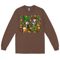 Chestnut St. Patrick's Day donkey Long Sleeve Tee - Neo Western