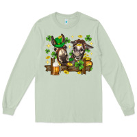 Matcha St. Patrick's Day donkey Long Sleeve Tee - Neo Western