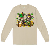 Mushroom St. Patrick's Day donkey Long Sleeve Tee - Neo Western