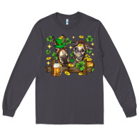 Smoke St. Patrick's Day donkey Long Sleeve Tee - Neo Western