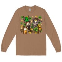 Toasted Coconut St. Patrick's Day donkey Long Sleeve Tee - Neo Western