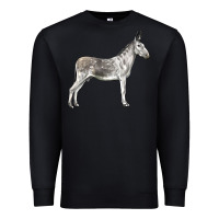 Black Andalusian Donkey Premium Sweatshirt - LillyAllenDesigns