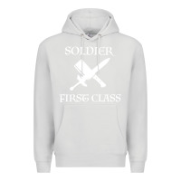 Dove Grey Soldıer First Class Premium Hoodie - Bettercallsaul
