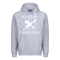 Heather Grey Soldıer First Class Premium Hoodie - Bettercallsaul