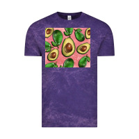 Cloud Purple avacado pink tumbler Vintage Tee - BarkalooDesign