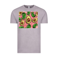 Vintage Zinc avacado pink tumbler Vintage Tee - BarkalooDesign