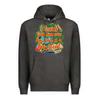 Charcoal Heather i teach tiny humans im kind of a big deal Premium Hoodie - NancyCooperArtShop