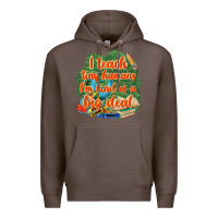 Coffee i teach tiny humans im kind of a big deal Premium Hoodie - NancyCooperArtShop