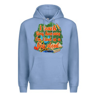 Colony Blue i teach tiny humans im kind of a big deal Premium Hoodie - NancyCooperArtShop