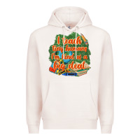 Pale Pink i teach tiny humans im kind of a big deal Premium Hoodie - NancyCooperArtShop