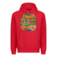 Red i teach tiny humans im kind of a big deal Premium Hoodie - NancyCooperArtShop