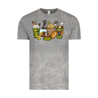 Cloud Rock pitbull coffee cups Vintage Tee - Zillion Design Studio